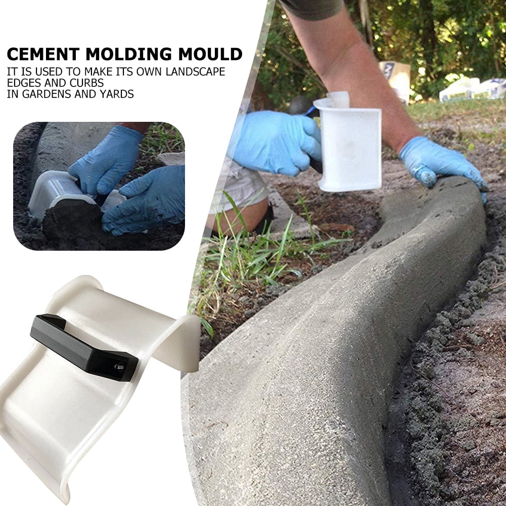 Concrete Trowel Plastering Garden Landscape DIY Edger Patio Model Making Tools 