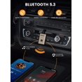 thumbnail image 3 of Receptor de audio inalámbrico Bluetooth 5.3 MaedHawk BTR007, 3 of 8