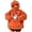 4Orange139, variant on XAOFW Halloween Pumpkin Hoodies For Women Ghost Printed Long Sleeve Hooded Sweatshirt Loose Fit Pullover Hoodies With Pockets Trendy· Top L