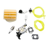 Carburetor Repair Kit for Husqvarna 445 450 445E 450E Chainsaw C1M EL37B Chain Saw Parts Power Carburetor fuel line filter