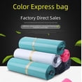 thumbnail image 2 of Bolsa de embalaje de transporte exprés negra, bolsa de ropa gris, 38 x 52 cm de grosor, bolsa exprés blanca de 28 x 42 cm, 2 of 6