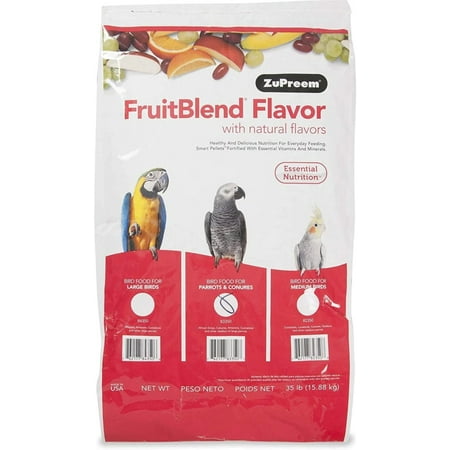 ZuPreem FruitBlend Bird Food