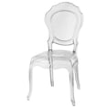 thumbnail image 3 of Acrylic  armless dining chair clear, side dining chair, 3 of 5