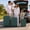 LSA001-Dark Green, variant on 3-Piece PP Hardshell Luggage Set, Lightweight Scratch-Resistant Suitcases with Silent Spinner Wheels & TSA Lock, Jade Green