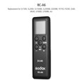 thumbnail image 4 of Control remoto Godox RC-A6 Control remoto 2.4GHz Transmisión inalámbrica 32 canales 16 Grupos Reemplazo para Godox SL150II SL200II SL150IIBi SL200IIBi SZ200BI FV150 FV200 UL60 ML60 LF308D LF308Bi Romacci Control remoto, 4 of 6