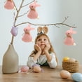 thumbnail image 5 of Easter Toys Easter Bunny Doll Easter Cloth Cute Bunny Doll Decoration Ornament 2PC Easter Ornaments Bunny Decor, 5 of 6