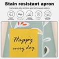 thumbnail image 3 of Beautiful Flower Spring Aprons, Kitchen Cooking Apron for Women, Cute Apron, Approximately 65*70cmStyle:Style 1;, 3 of 5
