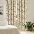 thumbnail image 2 of Ambesonne Vintage Curtains, Nostalgic Retro, Pair of 28"x95", Multicolor, 2 of 5
