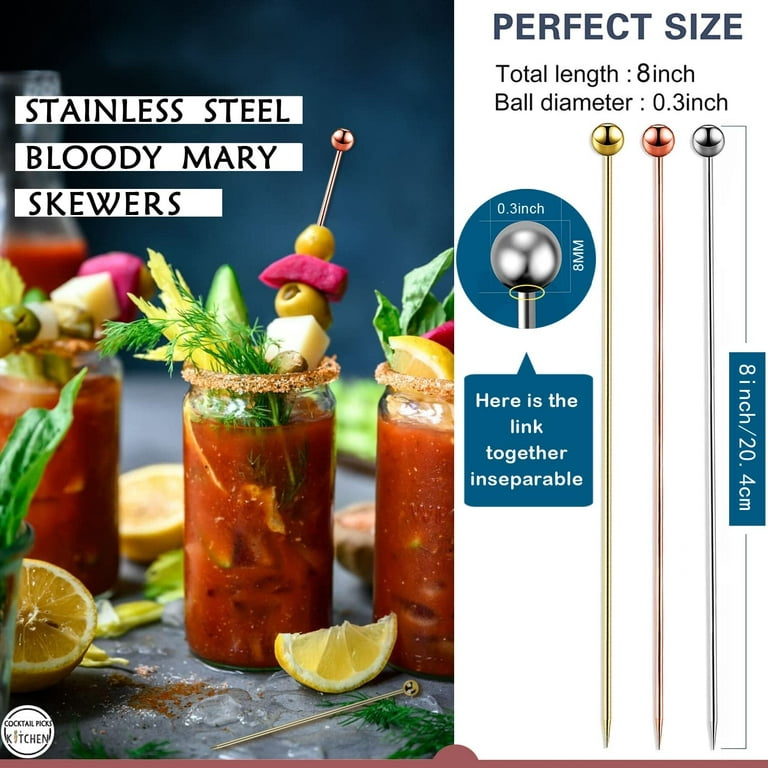 Bloody Mary Tumbler 16oz | 2 Sticks Included
