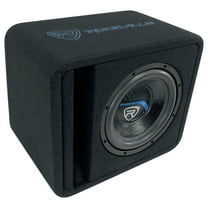 Rockville VS10K52 10" K5 1200w Car Subwoofer in Vented Sub Enclosure Box - 2 Ohm
