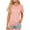 Pink, variant on TKLPEHG Womens Dressy Tops Fashion Summer Short Sleeve T Shirts Lightweight Solid Color Loose Casual Round Neck Tshirts Going Out Tops Blouses(Black,S)