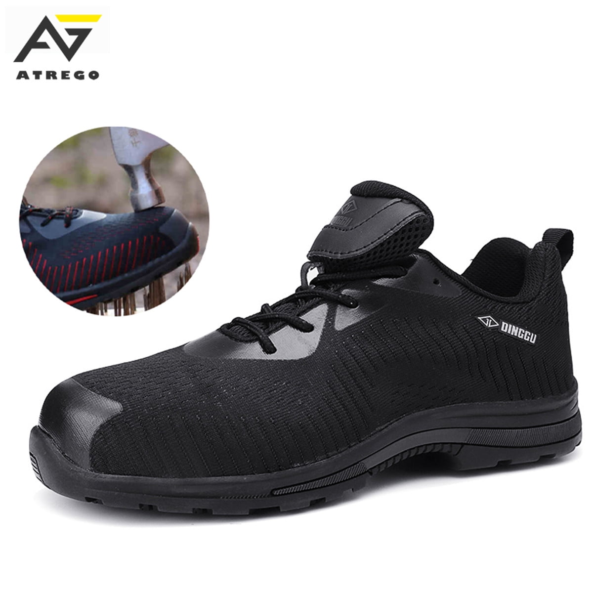 ATREGO Safety Shoes Steel Toe Work 
