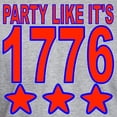thumbnail image 3 of CafePress - Party Like Its 1776 T Shirt - Fitted T-Shirt, Vintage Fit Soft Cotton Tee, 3 of 4