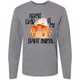 thumbnail image 3 of Inktastic Summer Hermit Crab is My Spirit Animal Long Sleeve T-Shirt, 3 of 5