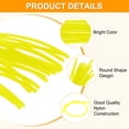 thumbnail image 2 of Uxcell 50-Pack Pre-Cut Trimmer Line, 0.095 Inch x 12 Inch Round Nylon String, Replacement Line for Trimming Grasses and Weeds [Yellow], 2 of 7