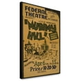 thumbnail image 1 of Canvas Print: Federal Theatre, La Cadena And Mt. Vernon, Presents Leslie Howard's, 1 of 3