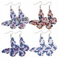 thumbnail image 1 of Boucles d'Oreilles Papillon Forme Mode Créative Boucles d'Oreilles Percées Boucles d'Oreilles, 1 of 10