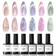 thumbnail image 1 of Set de esmaltes de uñas en gel Modelones Pearl con 6 colores y imán, 1 of 8