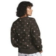 thumbnail image 2 of Champion LIFE Women's Reverse Weave Crew-Tossed C Logos, Black, Small, 2 of 2