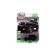 thumbnail image 3 of 2017 Jeep Wrangler Sahara Unlimited, Gloss Black w/Roof Rack & Off Road Wheels - Auto World AW64322/48B - 1/64 scale Diecast Model Toy Car, 3 of 3
