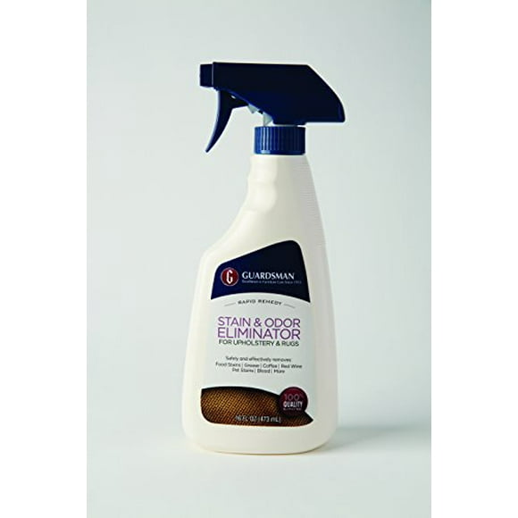 Guardsman 462600 Stain & Odor Eliminator for Fabric Removes Stains, Grease, Red Wine, Pet Stains,16 Oz Spray