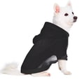 thumbnail image 2 of Xecao Mystical Masked Figure Monochrome Pattern Sweatshirts Winter Pet Dog Hoodie Puppy Coat Dog Sweaters Dog Clothes with Hat Dog Clothes Costume Outfit,Small Pets Wear-Small, 2 of 7