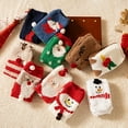 thumbnail image 5 of EnJoCho Clearance Winter Socks Christmas Fuzzy Socks for Women Girls Gifts Cute Fun Cozy Furry Winter Warm Slipper Xmas Holiday Socks Adult Xmas Winter Themed Charming Socks Heated Socks Bulk Cute&Fun, 5 of 5