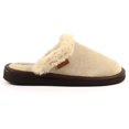 thumbnail image 2 of Lazy Dogz Womens Otto Faux Fur Trim Suede Slippers, 2 of 7