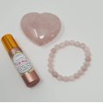 thumbnail image 4 of Crystal HEART shaped Gift Box Rose Quartz, Rose Quartz box of crystals, 4 of 10