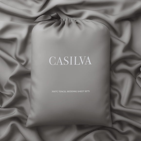 Juego de sábanas CASILVA Eucalyptus Tencel Lyocell Silver Infused