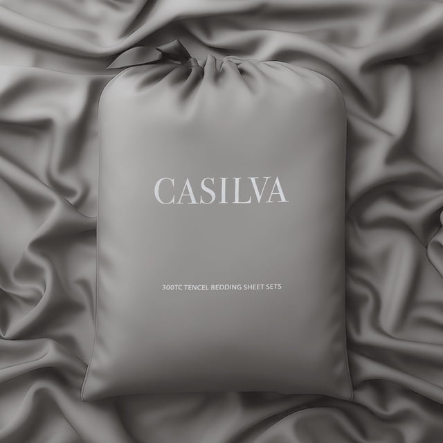 Juego de sábanas CASILVA Eucalyptus Tencel Lyocell Silver Infused