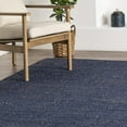 thumbnail image 3 of nuLOOM Elfriede Jute Blend Blue 2' x 3' Farmhouse Area Rug, 3 of 9