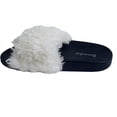 thumbnail image 2 of Bonnibel Fun-1 Women's Fluffy Non-Slip Cute Plush Slip-On Slippers Faux Fur Flats WHITE 8, 2 of 4