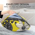thumbnail image 4 of Yayeee Pillowcase Standard Size Set of 2 Satin Wrinkle Resistant Pillow Case, Yellow Flowers, 4 of 8