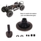 thumbnail image 3 of Engranaje cónico diferencial Vogacara metal fijó 13T 38T para SCX10 1/10, 3 of 6