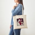 thumbnail image 4 of CafePress - White Chicken Tote Bag - Unisex Canvas Tote Bag, Beige, 1-Piece, 4 of 7