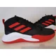 thumbnail image 2 of Ad-id-as Mens Ownthegame Basketball Sneakers Black/Red Size 6, 2 of 5