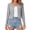 Gray, variant on Staron Cropped Cardigans for Women Ribbed Knit Shirts Round Neck Button Long Sleeve Casual Fall Tops Short Cardigan Black L