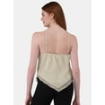 thumbnail image 3 of No Boundaries Criss Cross Halter Tank, Women's and Women’s Plus, 3 of 5