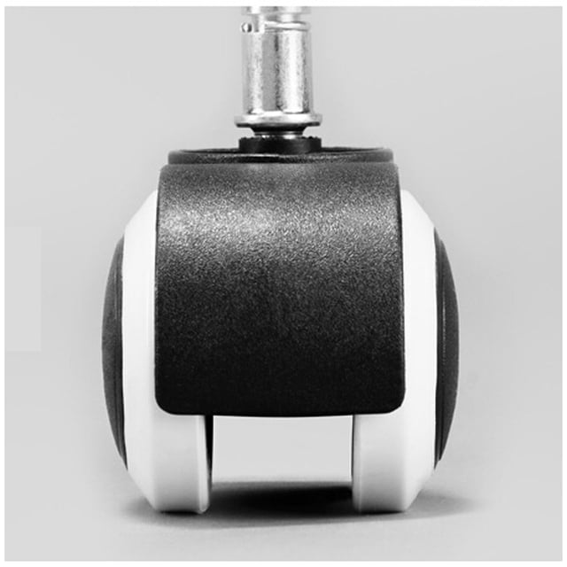 BRIGHTFUFU 5Pcs Office Chair Casters Heavy Duty Furniture Caster Wheels Smooth Quiet Rolling Multi Color