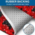 thumbnail image 4 of Black Controllers Games Icons Red Pattern Bathroom Rugs Sets 3 Piece,Toilet Cover Set,Absorbent Non Slip Bathroom Mats Sets with U-Shaped Contour Rug Toilet Rug Set, 4 of 5