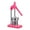Pink, variant on Shoreew Manual Citrus Juicer Heavy Duty Stainless Steel Lemon Lime Press for Kitchen Bar Efficient Pulp-Free Juice Extractor