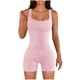 thumbnail image 2 of ICHUANYI ClearanceSpring And Summer Tight Waistband Sleeveless Neck Short Jumpsuit(Pink, M) ICHUANYI WER20232080504612, 2 of 6