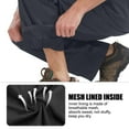 thumbnail image 4 of liyiyiyia Men's Rain Pants Waterproof Rain Over Pants Windproof Hiking Pant with Zipper Pockets Lightweight Outdoor Trousers, 4 of 7