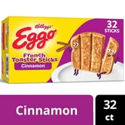Eggo Cinnamon French Toast Sticks, Frozen Breakfast, 12.7 oz, 32 Count, Regular