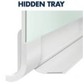 thumbnail image 2 of Quartet Horizon Magnetic Glass Marker Board with Hidden Tray 39 x 22 White G3922HT, 2 of 7