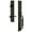 Timeless Bronze, variant on Grandeur 849852 Carre Solid Brass Rose Right Handed Dummy Full Plate 'C' Grip Handleset -
