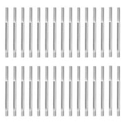 LaMaz 30PCS Double End Threaded Stud Carbon Steel Wear Resistant M6 Double Bolt Studs for Engine 95mm / 3.7in