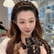 thumbnail image 3 of Diadema de peluca trenzada para mujer, hecha a mano, con trenza de espina de pescado, pinza para el cabello trenzada, accesorios para el cabello, uso versátil, elementos de moda, 3 of 5