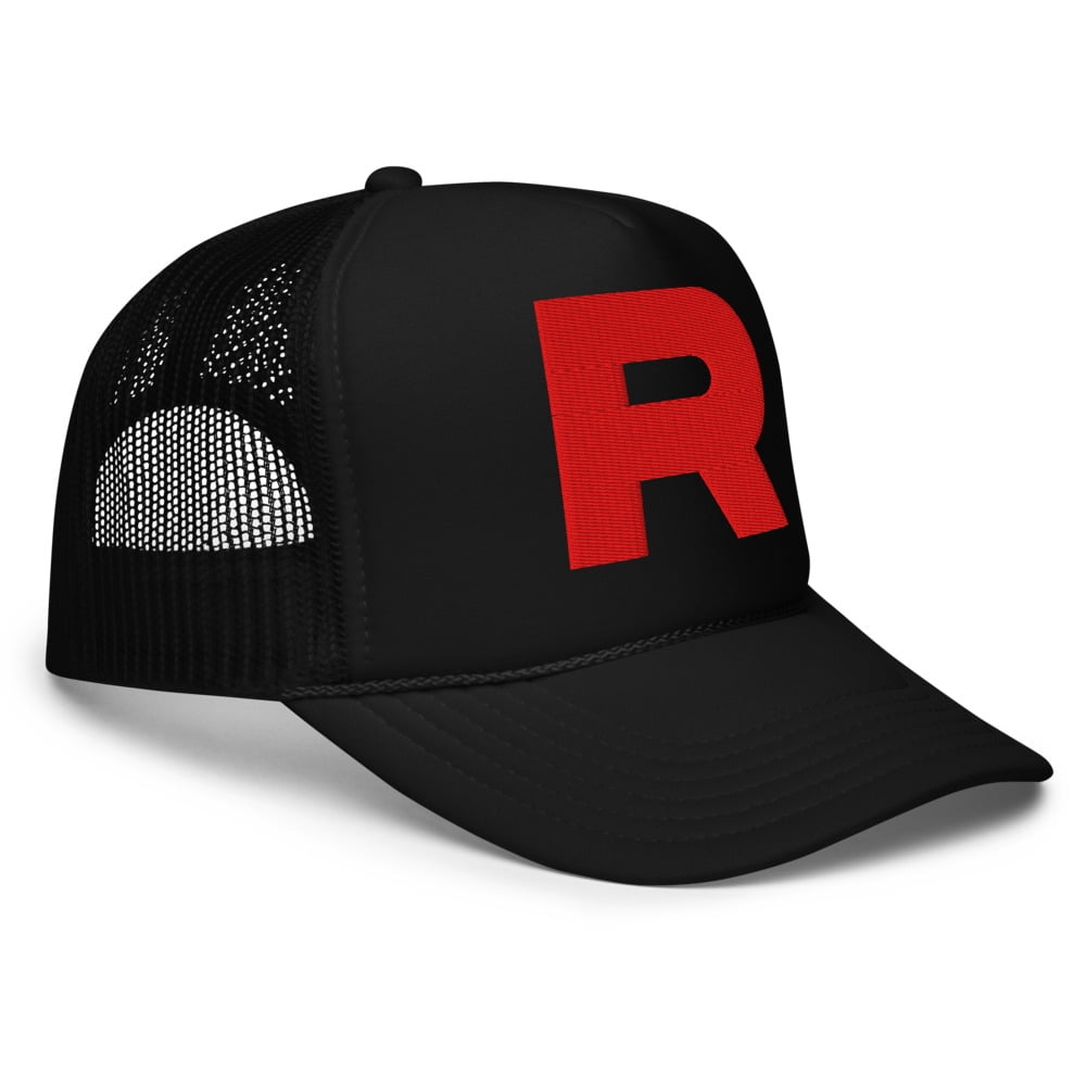 Team Rocket Foam Trucker Hat (Black)